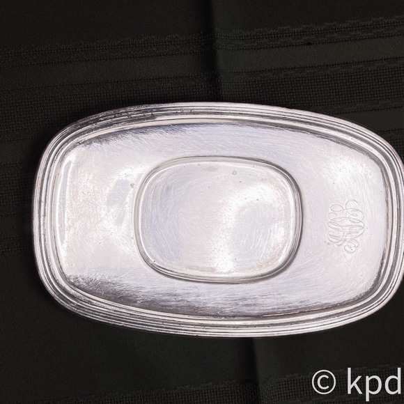 Vintage Reed and Barton Small Dinner Tray - Picture 2 of 5